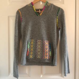 Free people Boho Hippie Hoodie